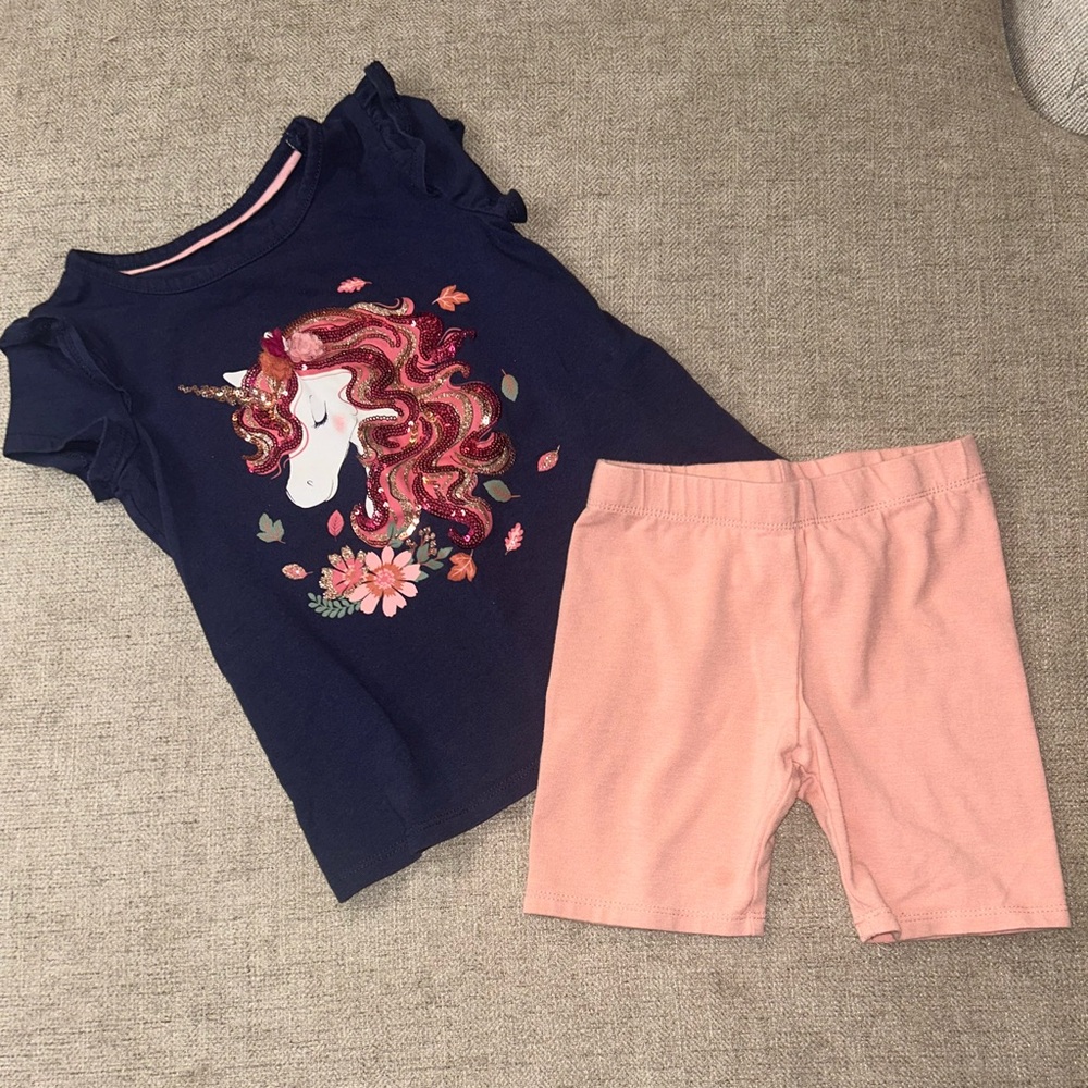 Girls short set